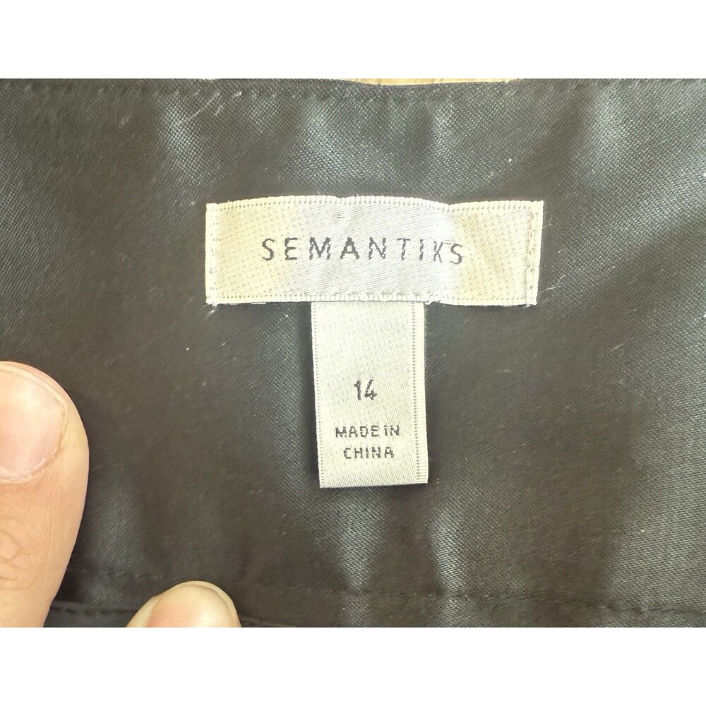 Semantics Women's Pants Black Size 14 - Picture 5 of 8